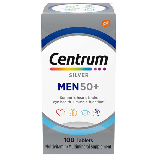 Centrum Men Silver 50+ (100 Tablets)